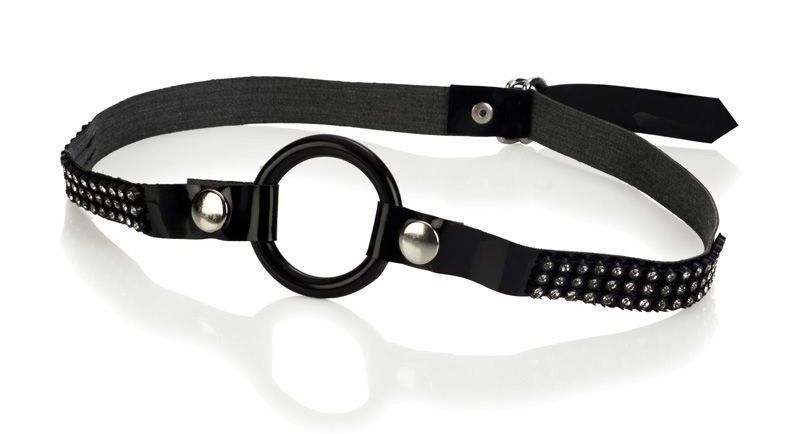 Indulge yourself in the most mischievous of ways with Bound ... CEN - Open Ring Gag - Black photo-2