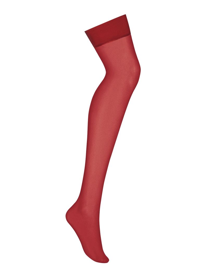 Wanna look absolutely fantastic? Time to buy sexy stockings!... Obsessive - S800 Stockings - Ruby - S/M photo-5
