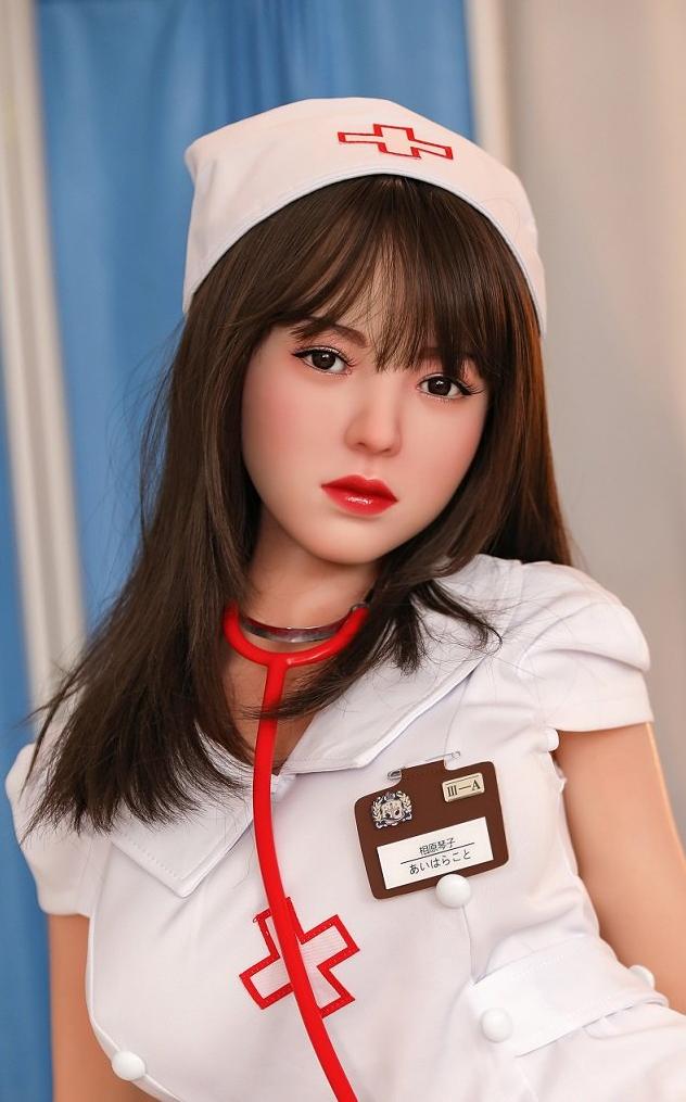 Zhilan Asian Realistic Sex Doll, Nurse, Ultra Soft Silicone 157 cm (5’2 ft) photo