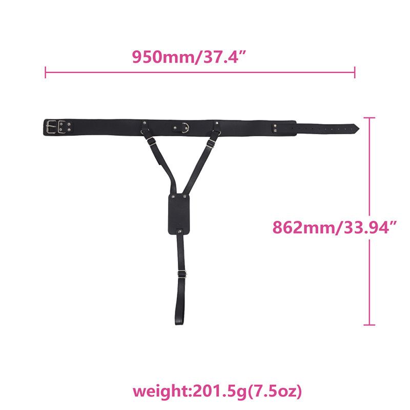 MT - Orgasm Belt Dildo Holder - Black photo-11