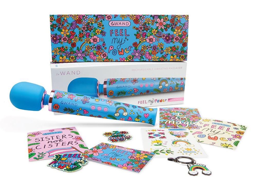 Le Wand - Feel My Power Massager - Blue photo-8