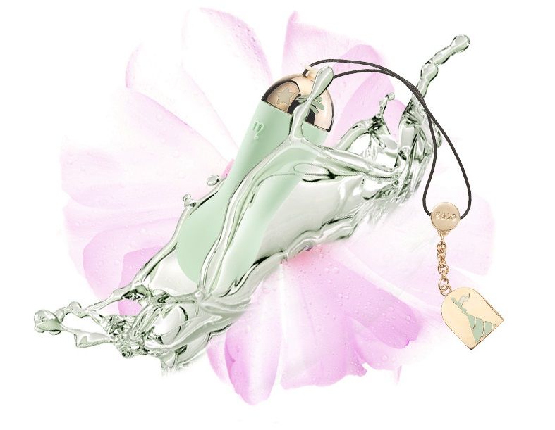 Dainty Baby Star, like fleeting meteor shooting across castl... Zalo - Baby Star APP Bullet Vibrator - Melon Green photo-5
