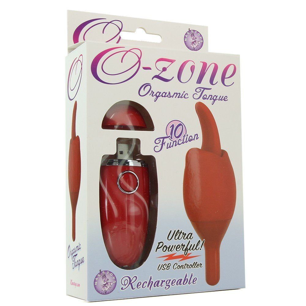The O-Zone Collection is designed to be discreet so you can ... Nasstoys - Ozone Orgasmic Tongue - Red photo-7
