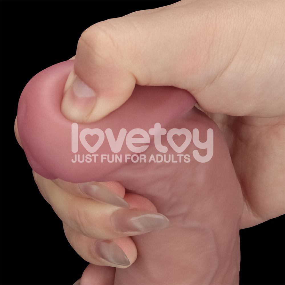 Experience the ultimate pleasure with Lovetoy Dual-density P... Lovetoy - 8'' Vibro Power Cock - Flesh photo-10