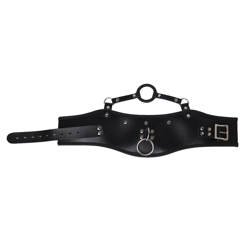 MT - Collar with Open Mouth Gag photo-4