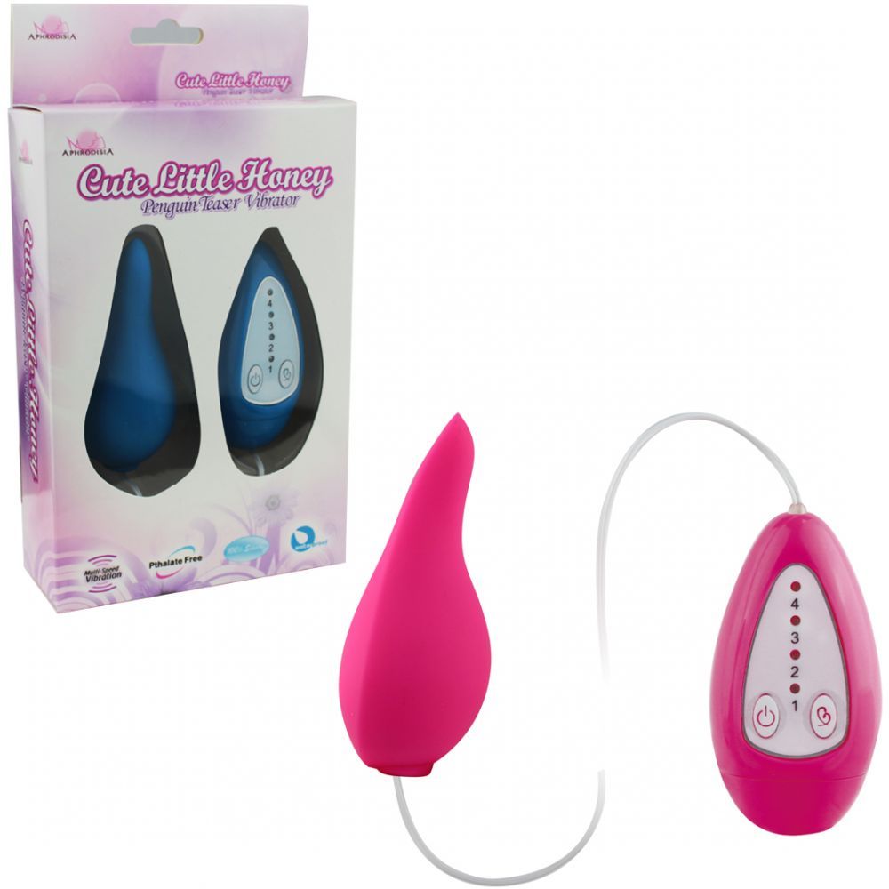 Material: Silicone, ABS
Battery: 2 x AAA
Texture: Smooth
... Aphrodisia - Cute Little Honey Penguin Teaser Vibrator - Pink photo