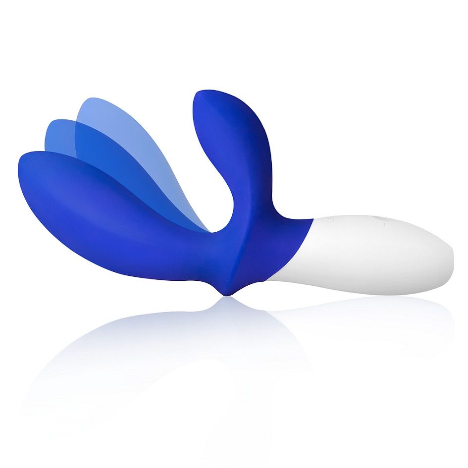 The world’s first vibrating prostate massager that moves bac... Lelo - Loki Wave Vibe - Blue photo-3