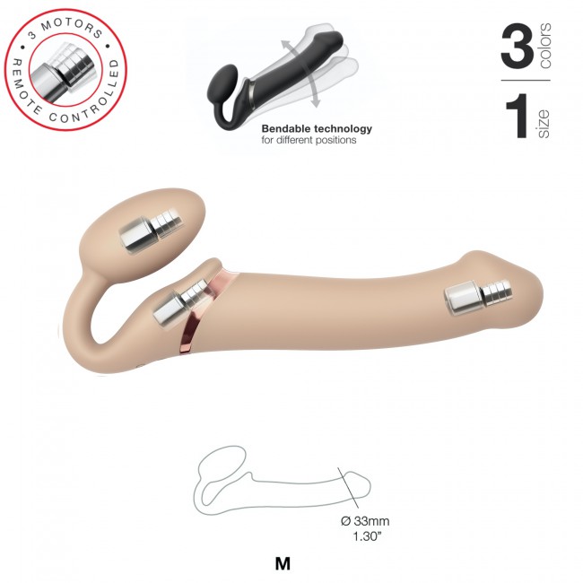 Open gateway to amazing orgasms together.
Great opportunity ... Strap-On-Me - Vibrating Strap On M - Vanilla photo-7