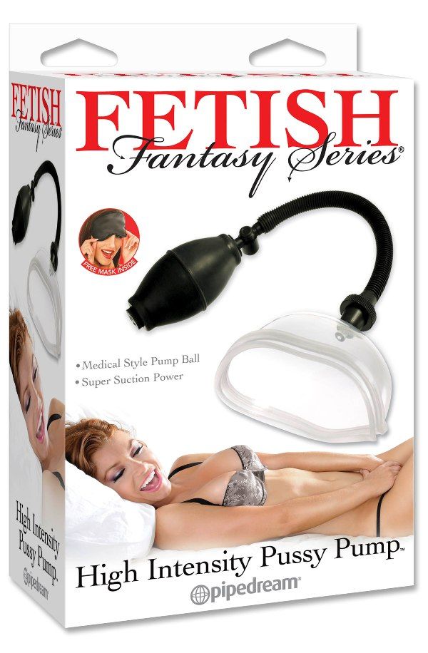 Pump up the passion and watch your pussy swell with pleasure... Fetish Fantasy - High Intensity Pussy Pump - Clear photo-4