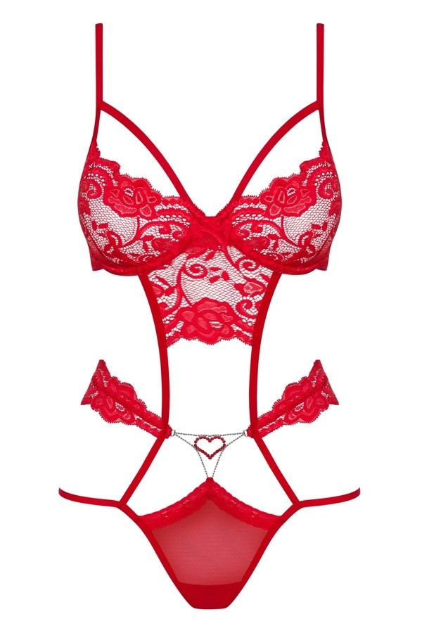 Have you been looking for something absolutely special? Good... Obsessive - 829-TED-3 Teddy - Red - L/XL photo-7