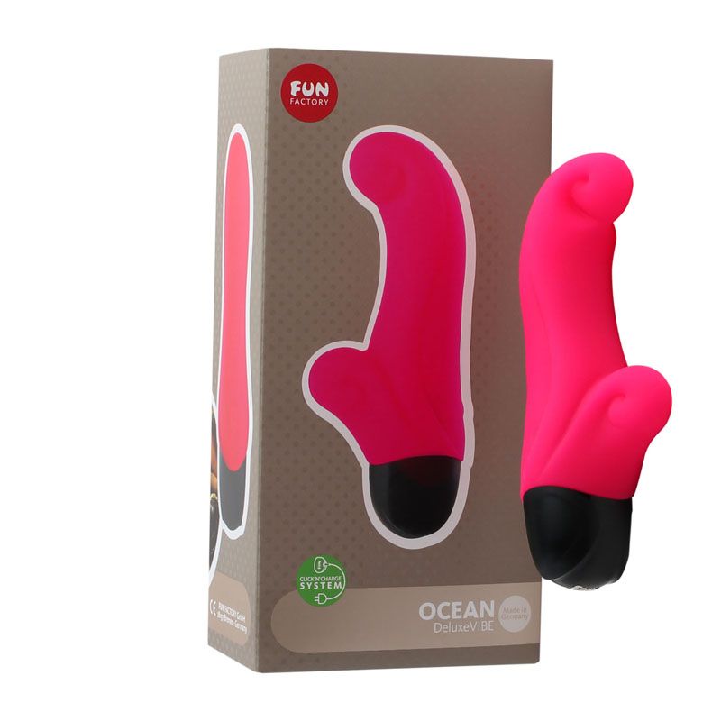 The waterproof MiniVIBRATOR OCEAN delivers the perfect wave ... Fun Factory - Vibe Ocean - Pink photo-6