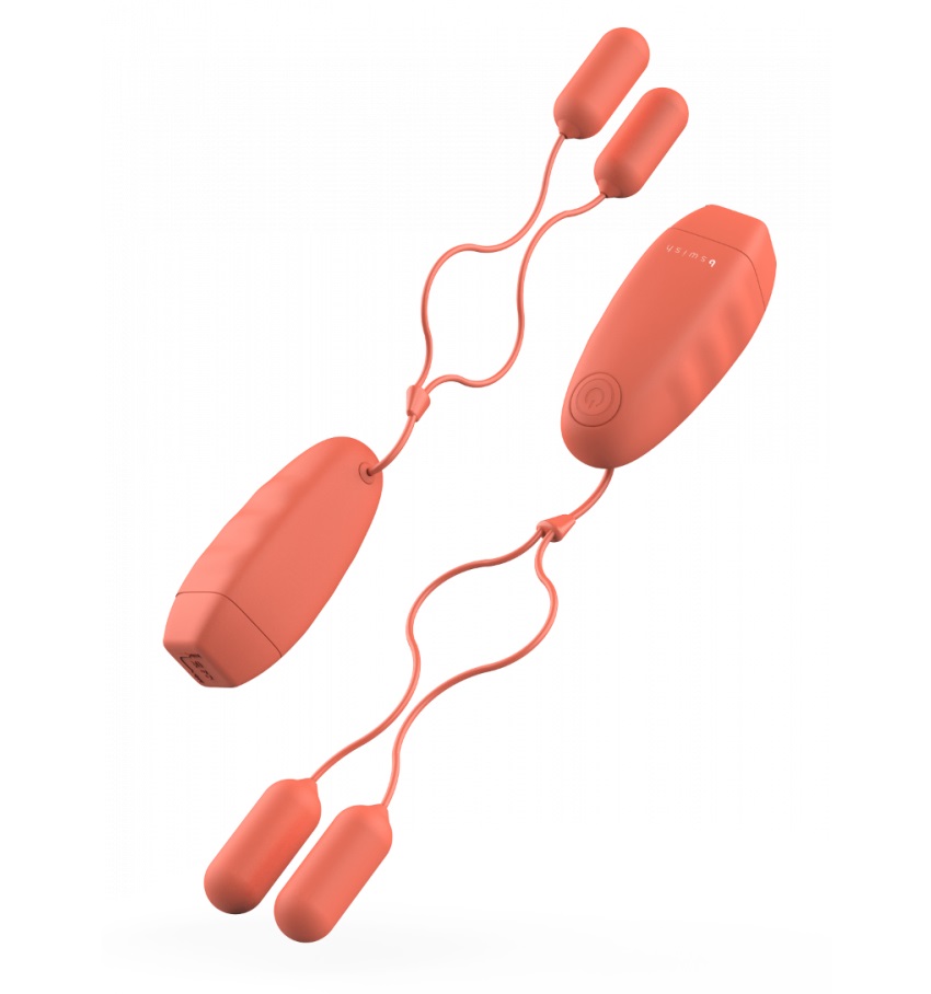Double your Pleasure…
A tiny tickler that works double-time,... B Swish - Bnear Classic - Coral photo-3