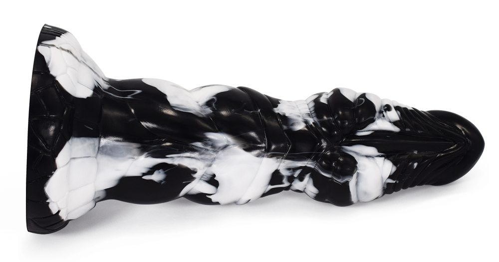 Ancient Mythical Beast–HaeChi animal anal plug, realistic an... FAAK - Mythical Beast HaeChi - Black/White photo-12