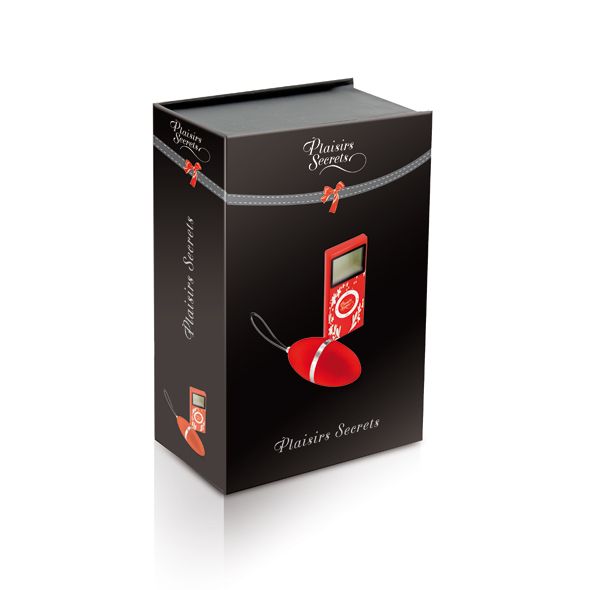 An incredible sex toy which promises to take you out of the ... Plaisirs Secrets - Vibrating Egg - Red photo-2