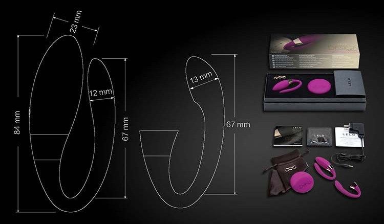 A complete update to the original Red Dot Design Award-winni... Lelo - Tiani 2 Massager - Deep Rose photo-13