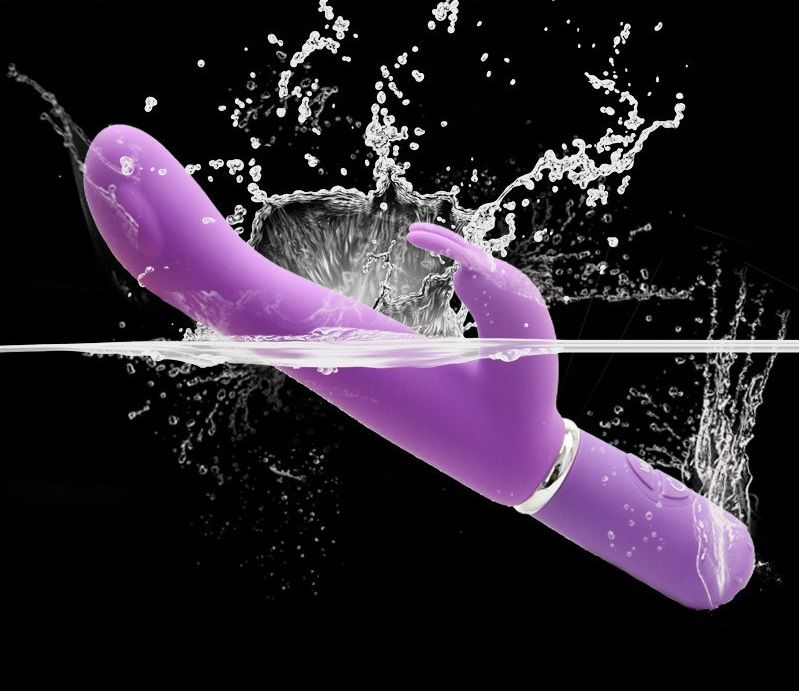 Bring you sensual feeling to another level with this wonderf... Aphrodisia - 10-Mode G Spot Rabbit - Purple photo-15