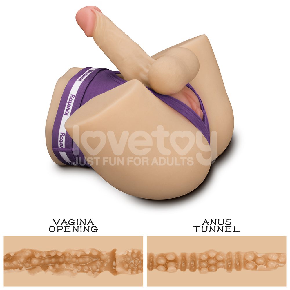 Introducing our exquisitely designed pleasure tool, the Stre... Lovetoy - Streetgirl #19 Sensation Masturbator w Dildo 2.8kg - Flesh photo-3