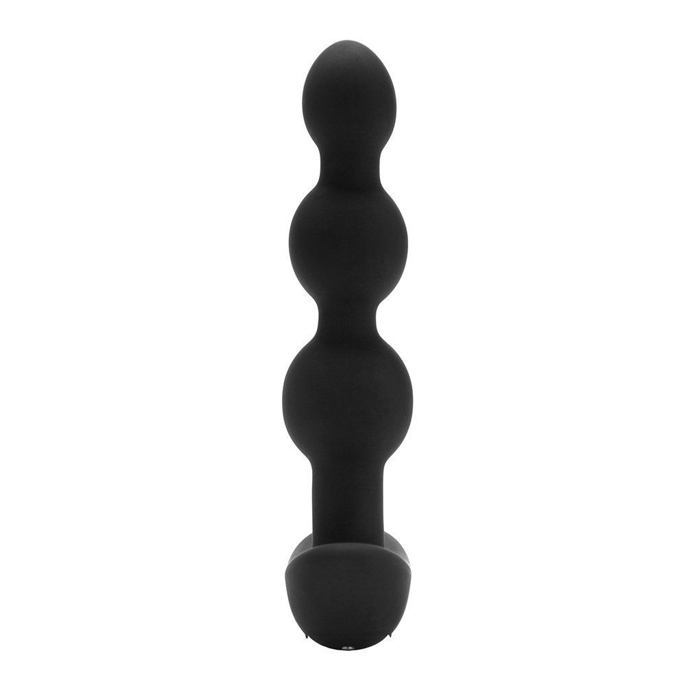 B-Vibe - Triplet Anal Beads - Black photo-3