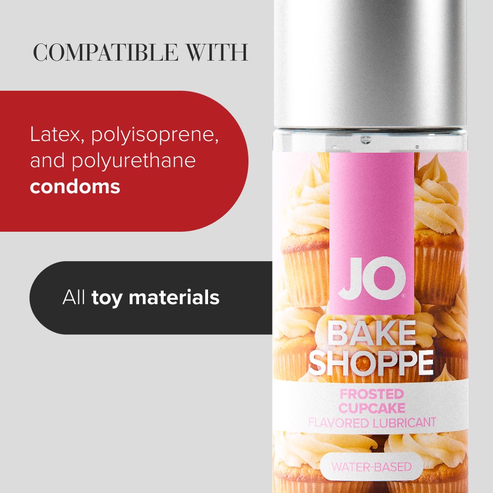 JO - H2O Bake Shoppe Frosted Cupcake Lubricant - 60ml photo-4