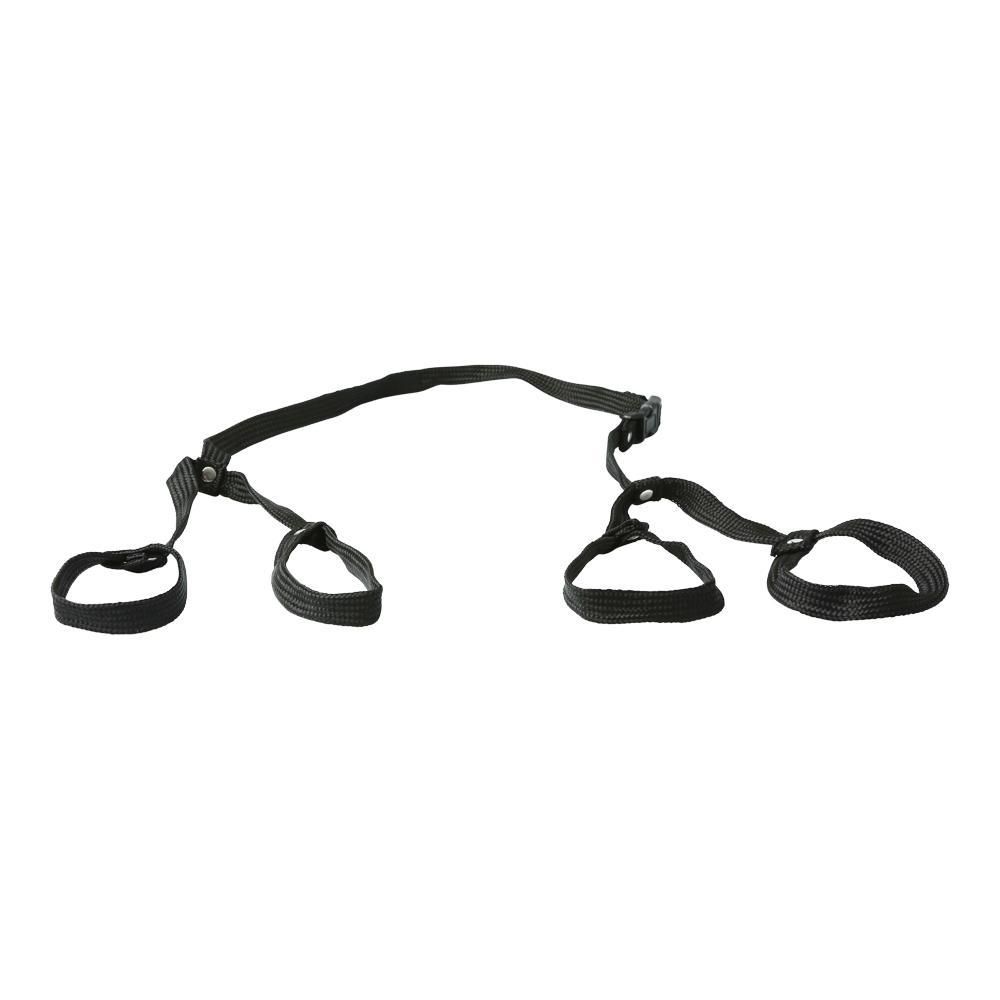 S&M - Adjustable Rope Bondage Kit - Black photo-3