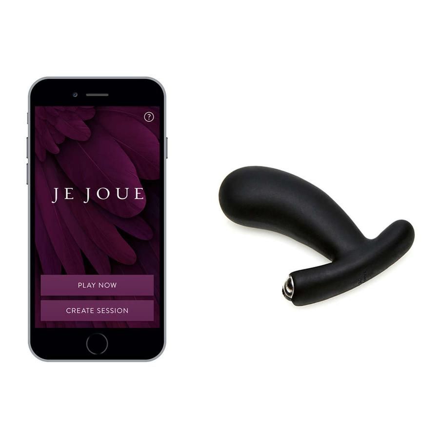 Discover multi-sensual pleasure with the world’s first dual-... Je Joue - Nuo Vibrating Butt Plug - Black photo-2