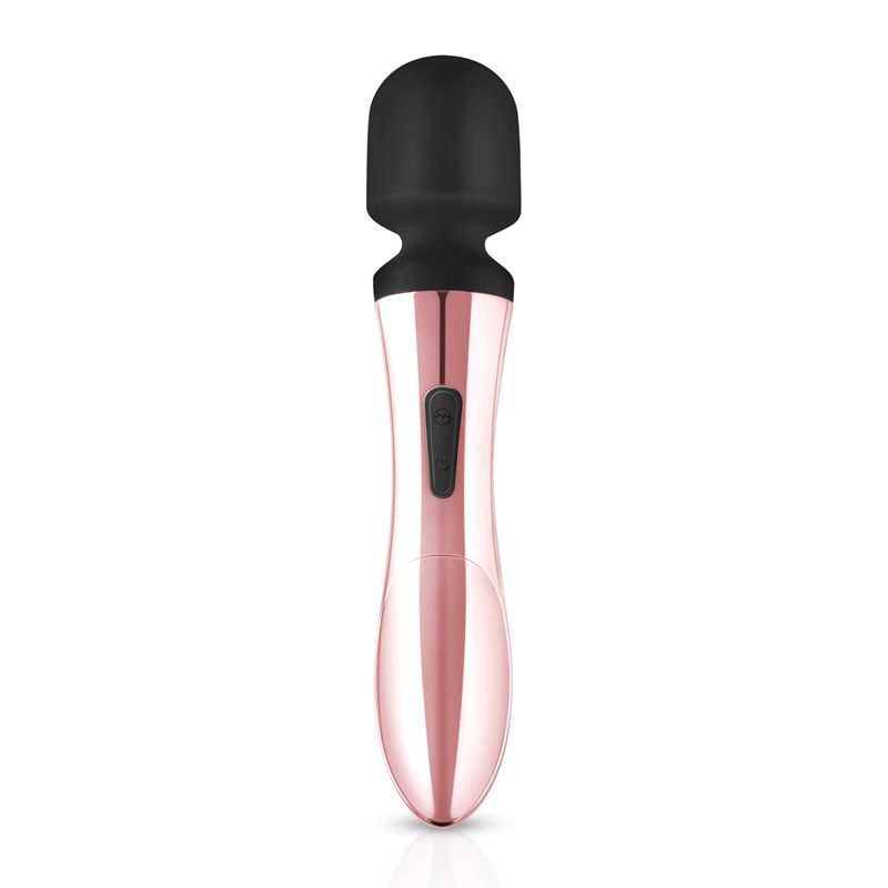 Enjoy all intimate moments alone or together with your partn... Rosy Gold - Nouveau Curve Massager - Pink photo-2