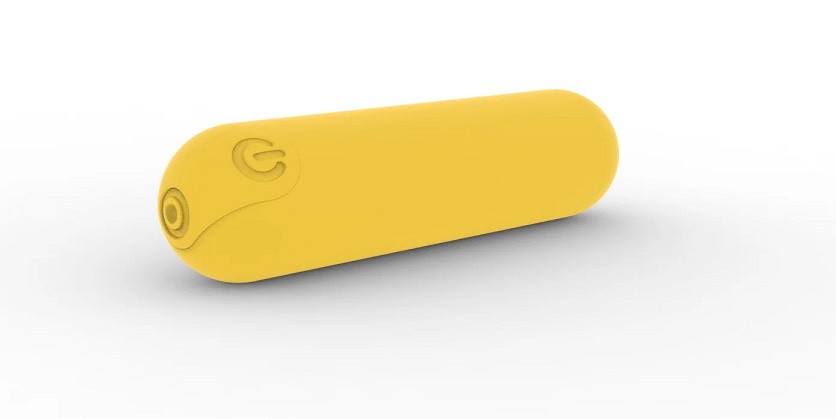 Liebe Seele - Bullet Vibrator w Attachment - Yellow photo-3