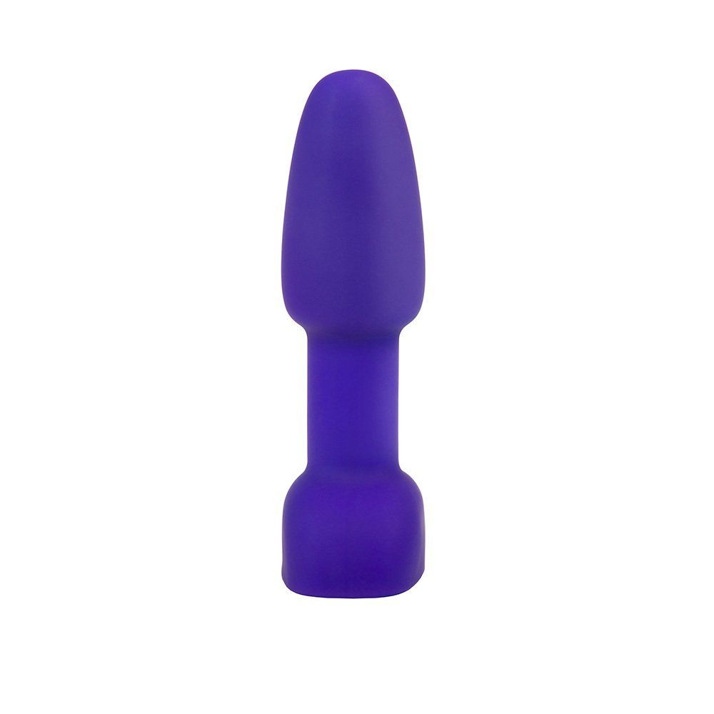 A petite version of our best selling Rimming Plug, incorpora... B-Vibe - Rimming Petite - Purple photo-3
