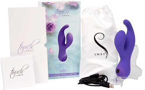 Swan - Solo 按摩棒 - 紫色 照片