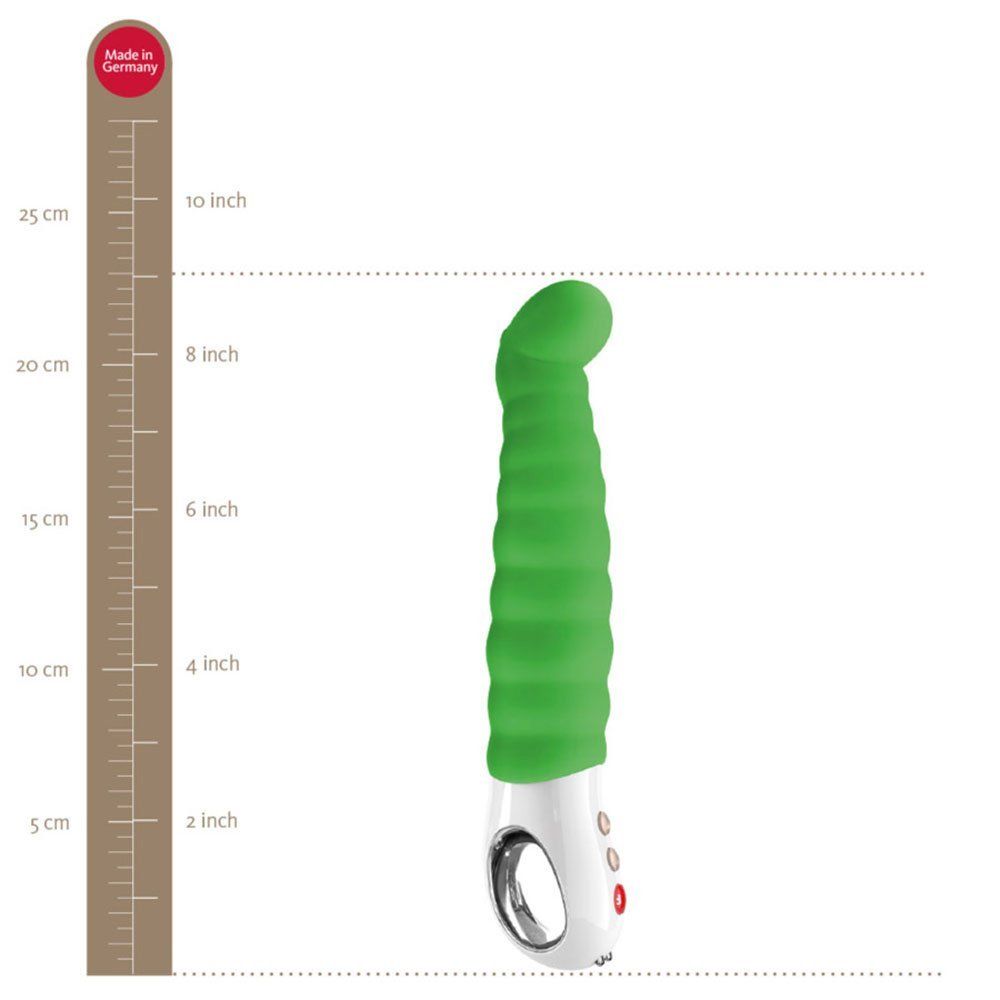 This Toy is not Joke.
With its friendly, playful appearanc... Fun Factory - G5 Der Vibe Patchy Paul - Fresh Green photo-10