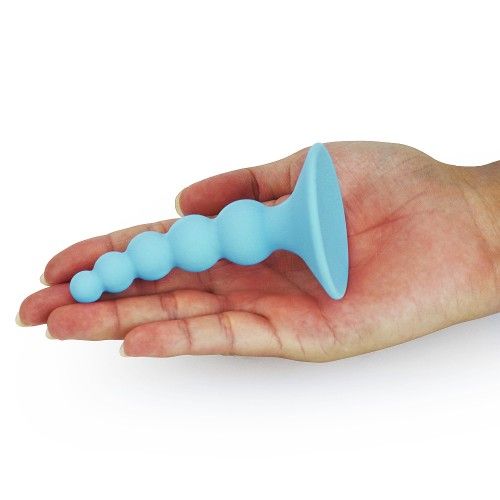 Lovetoy - Lure Me Beaded Anal Plug - Blue photo