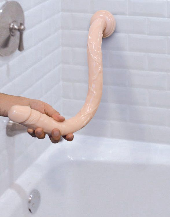 Raging Cockstars - 18″ Long Dong Leo - Flesh photo-5