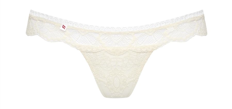 Obsessive - 874-PAN-2 Panties - Cream - L/XL photo-7