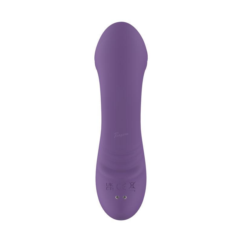 Teazers - Thrusting Mini Vibrator – Purple photo-7
