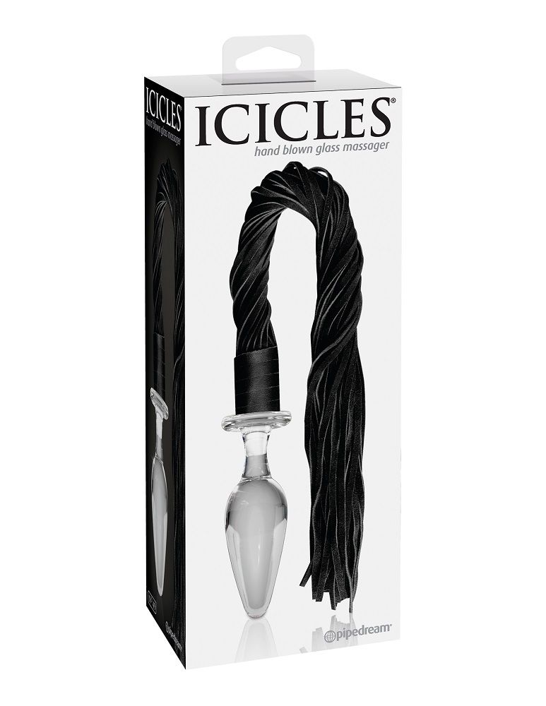 Elegant, upscale, and hand-crafted with amazing attention to... Icicles - Massager No.49 - Black photo-4