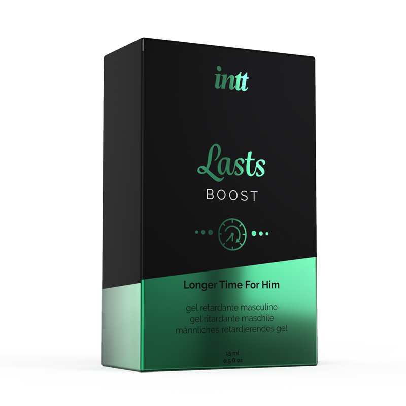 Gel developed with natural extracts that prolongs erection a... INTT - Lasts Delay Gel - 15ml photo-3