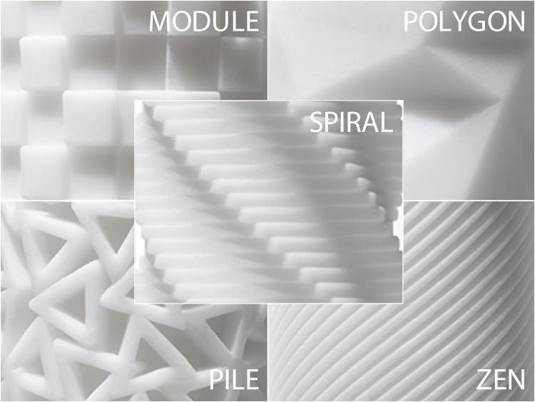 Gently stacked triangular protrusions form its structure. Wi... Tenga - 3D Pile Techno Masturbator photo-12