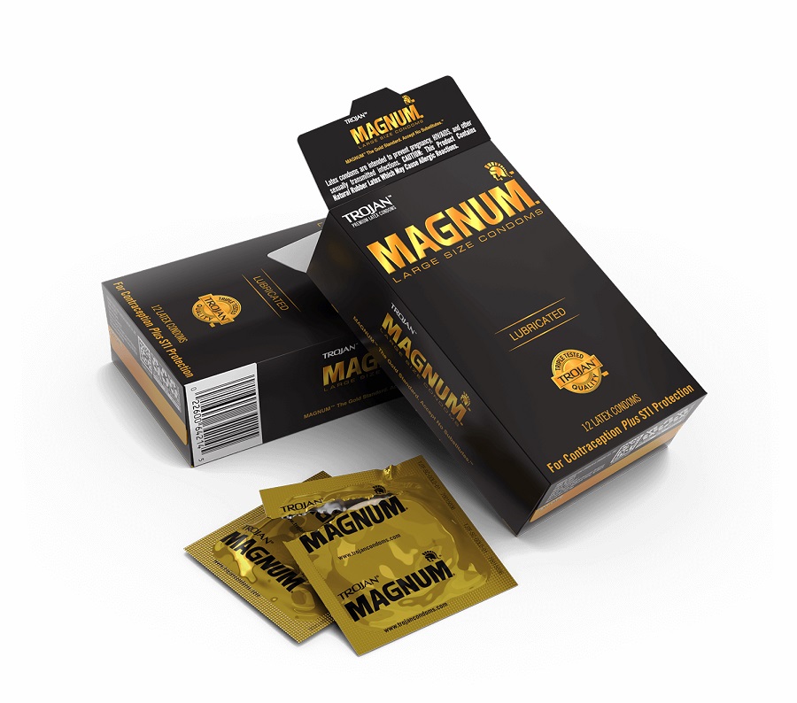 Enjoy larger than life pleasure. From the makers of Trojan c... Trojan - Magnum Large 62/55mm 12's Pack photo-2