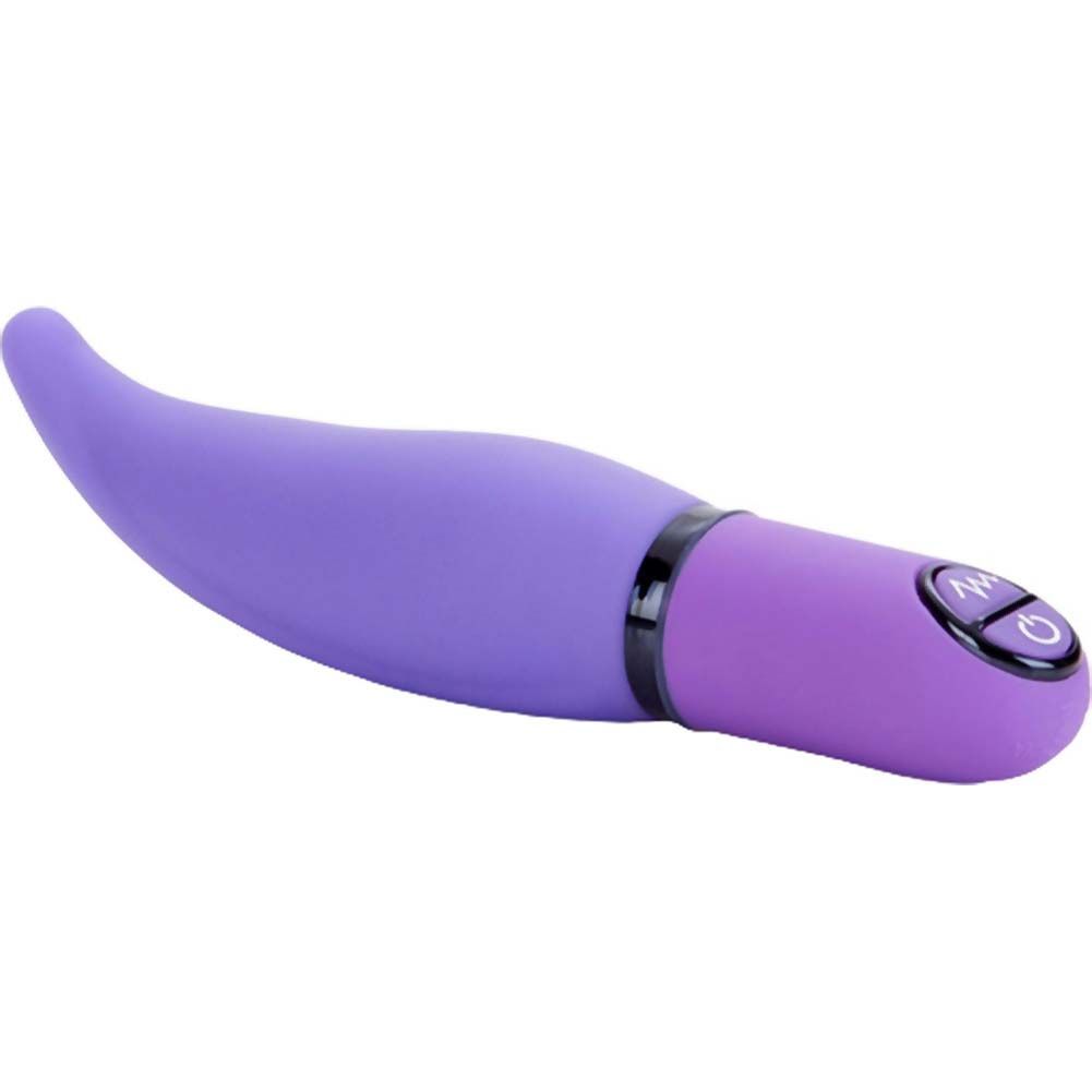 Tantric 10-Function Namaste Silicone G-Spot Vibrator thrills... CEN - Tantric Namaste G-spot Massager - Purple photo-4