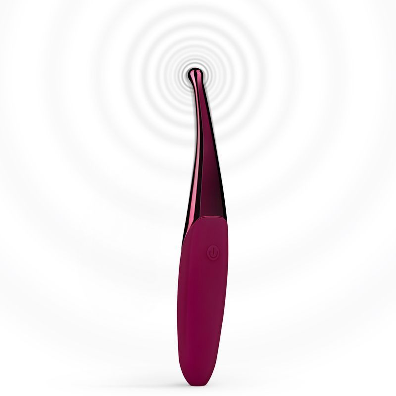 The Senzi vibrator is a beautifully designed pinpoint vibrat... Senzi - Luxury Pinpoint Vibrator - Deep Pink photo-2