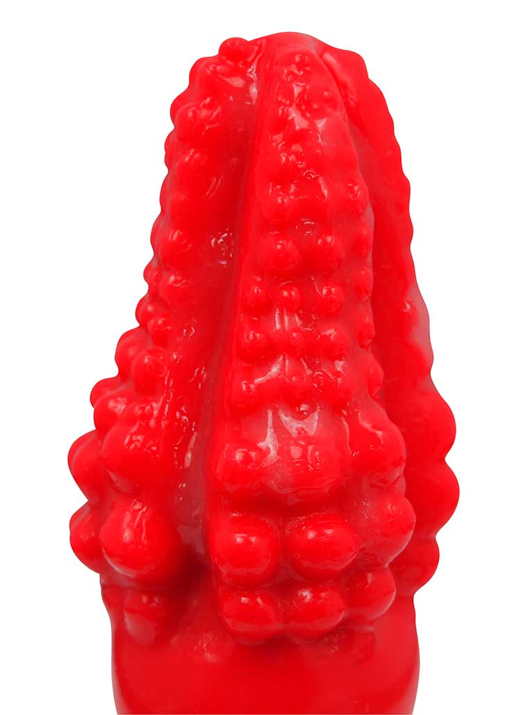 The Wa-Ni Dildo helps you if you have ever grappled with the... A-One - WA-NI Anal Dildo Hard Red photo-3