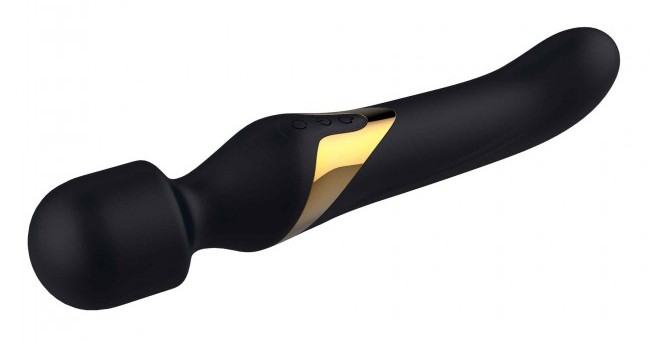 This ultra-soft clitoral stimulator can also be used as G-sp... Dorcel - Dual Orgasms Massager - Black photo-6