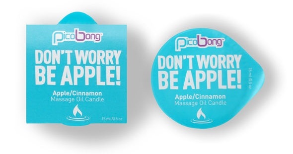 Do you want to heat the atmosphere? New Picobong massage oil... PicoBong - Massage Oil Candle Apple Cinnamon - 15ml photo-3