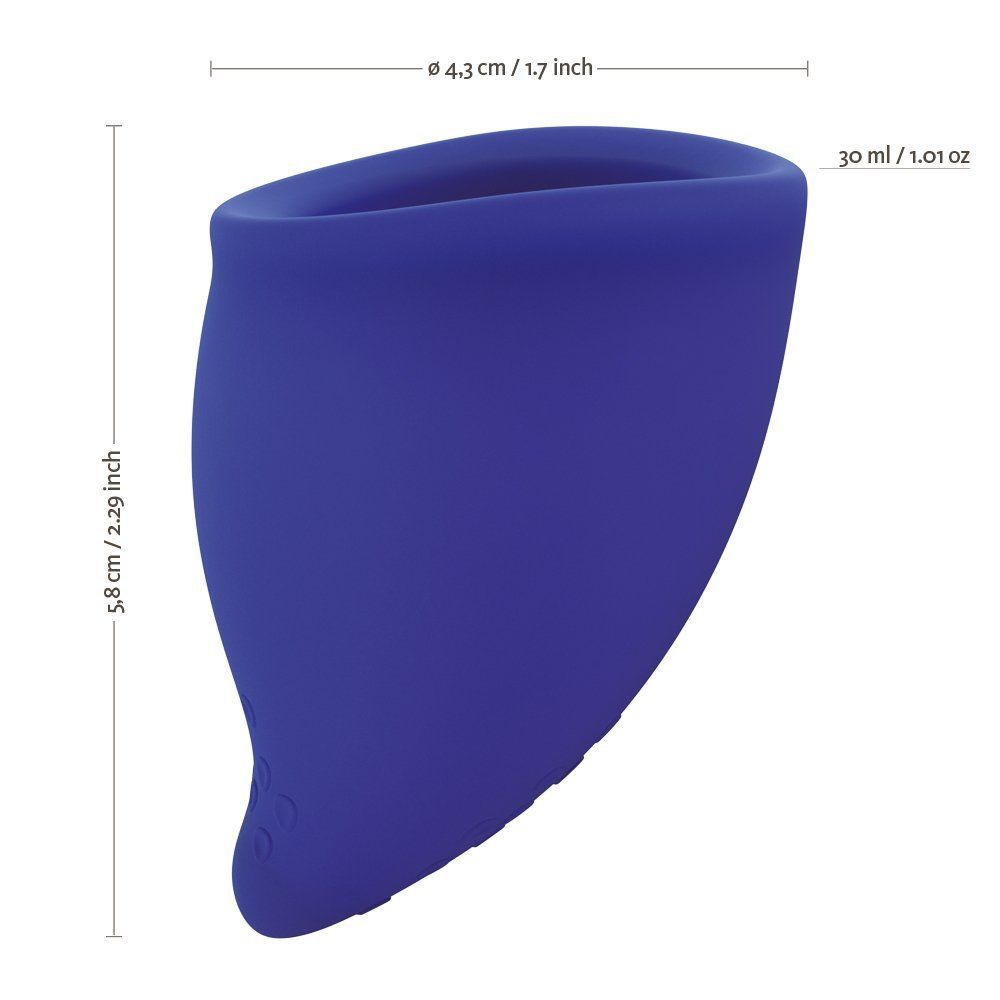 Menstrual cup: your hassle-free period.
Never ask a str... Fun Factory - Fun Menstrual Cup Explore Kit photo-9