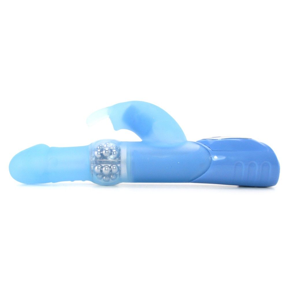 The luxurious Premium Silicone Jack Rabbit is the ultimate c... CEN - Premium Silicone Jack Rabbit - Blue photo-6