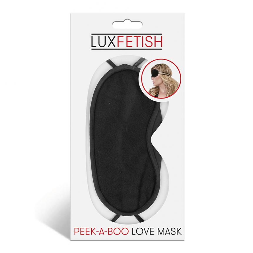 Lux Fetish - Peek-A-Boo Love Mask photo-5