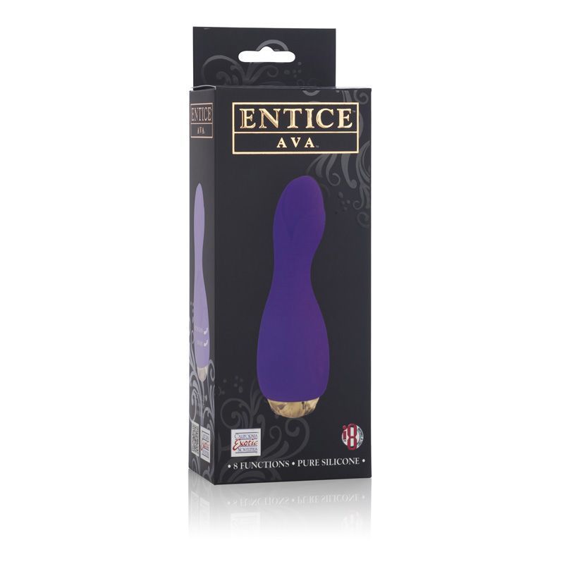 With a gorgeous shape and plenty of style, our Entice Ava se... CEN - Entice Ava Massager - Purple photo-5