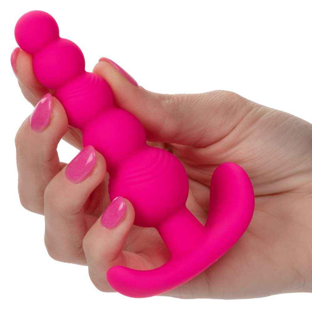 CEN - Cheeky X-5 Anal Beads - Pink 照片-2