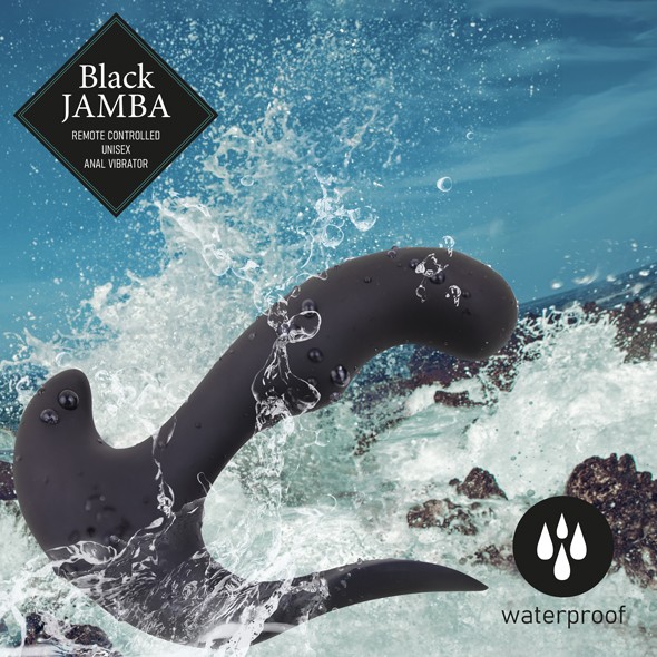 This anal vibrator and G-spot/clitoris stimulator be used by... Feelztoys - Black Jamba Anal Vibrator photo-7