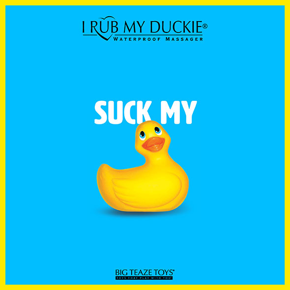 Meet this cheerful and friendly vibrating massage ducky that... Big Teaze Toys - I Rub My Duckie 2.0 Classic Massager - Yellow photo-5